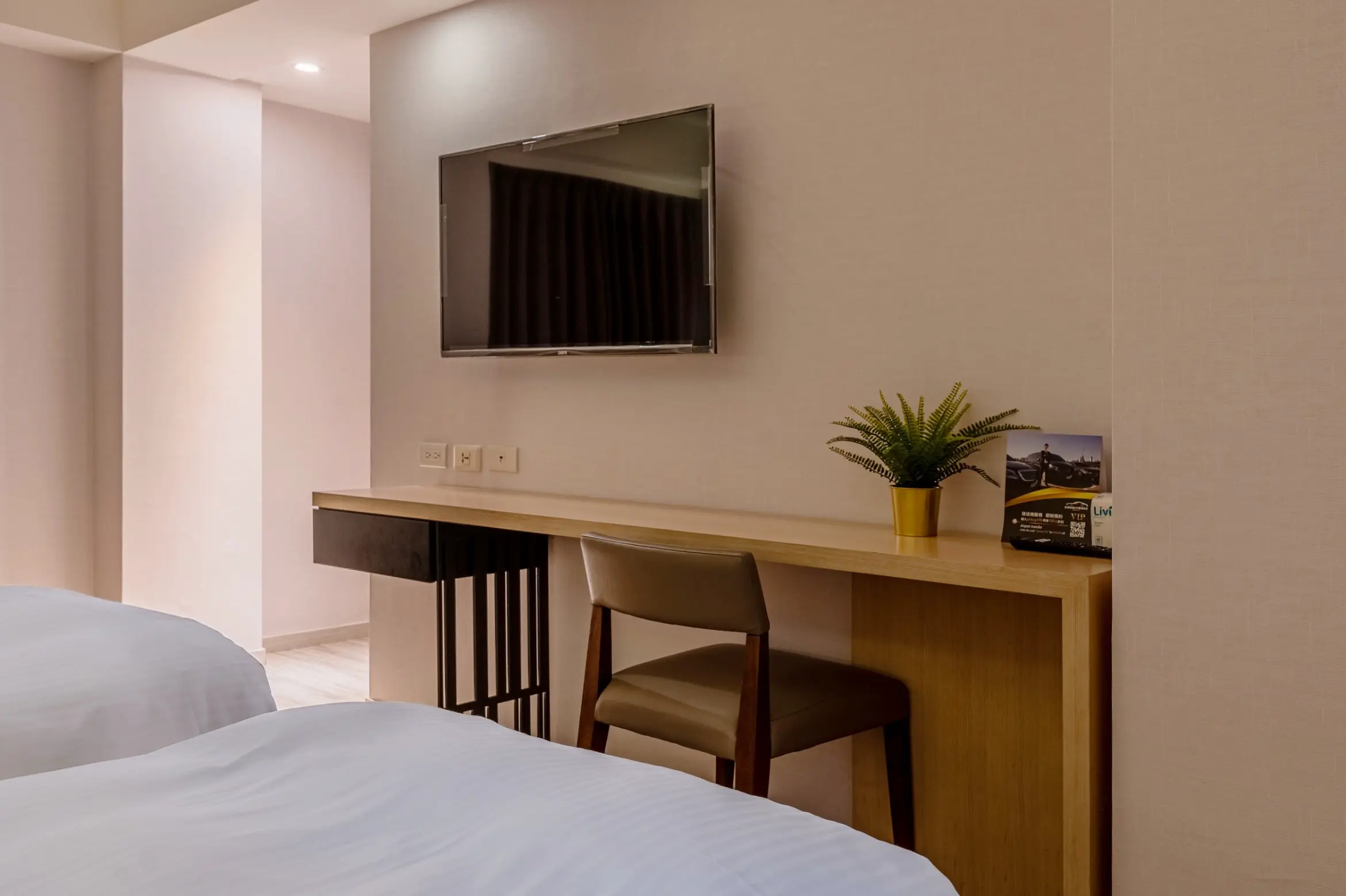 承光雙床客房(內窗) ST